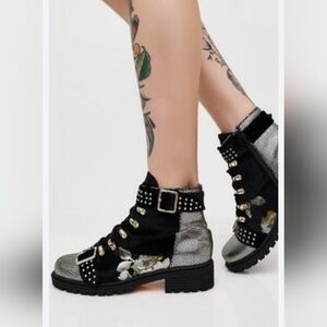 SHOE REPUBLIC LA Women's Combat Boots Size 10M.